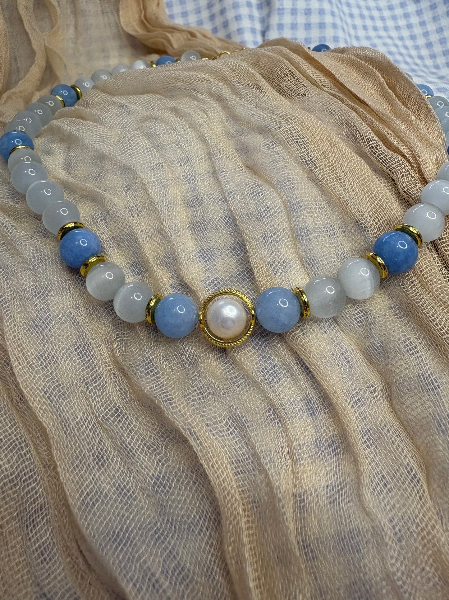 Collier de perles «Luna»