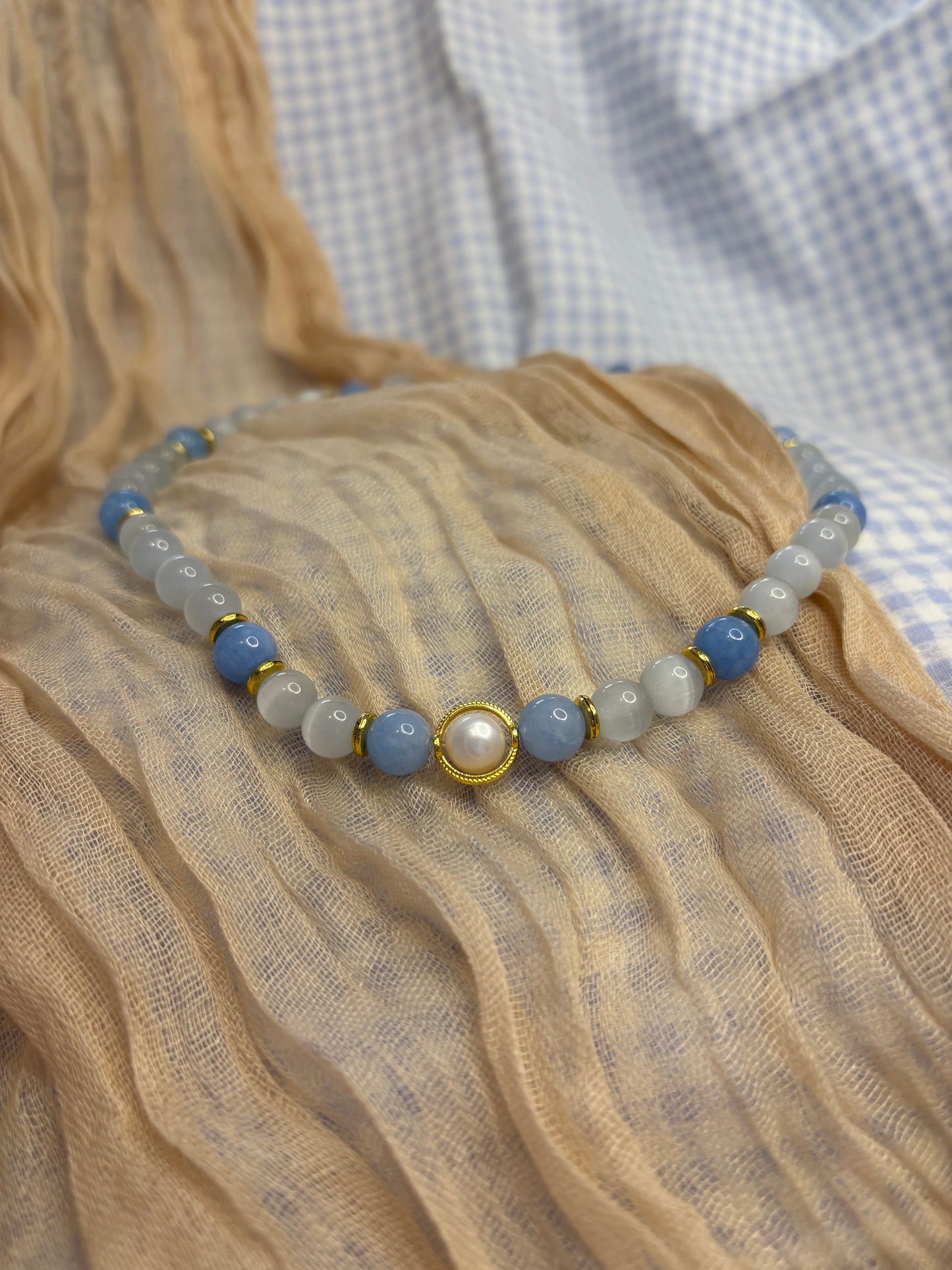 Collier de perles «Luna»